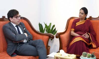 French envoy meets environment adviser, reaffirms commitment to climate support