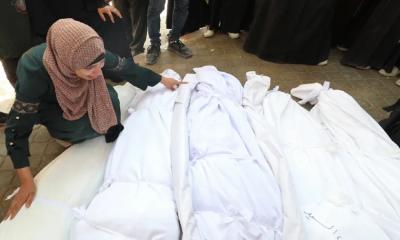 Israeli airstrikes kill over 70 in Gaza on second day of Eid