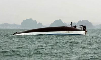 Tourist boat capsizes in Vietnam’s Ha Long Bay, killing 37