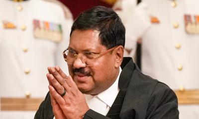 Lawyer throws shoe at Chief Justice during supreme court hearing in India