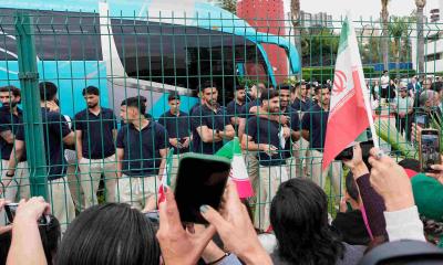 Iran World Cup squad receives heroes‍‍` welcome in Tehran