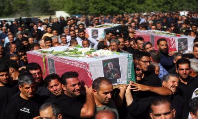 Israeli airstrikes kill 585 in Iran, US rights group reports