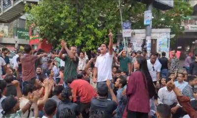 JCD stages sit-in at Shahbagh demanding justice for Shammo