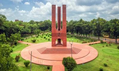 JU students demand restoration of hall name after Bangabandhu