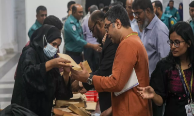 Relatives of July uprising martyrs gather at tribunal ahead of Hasina verdict