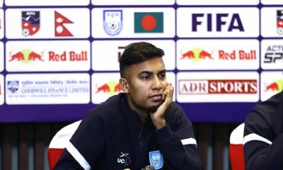 Bangladesh football team stranded at hotel amid unrest in Kathmandu