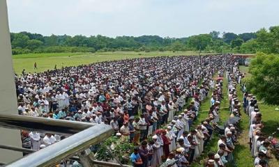 Former MP Joarder Selun laid to rest beside mother’s grave in Chuadanga