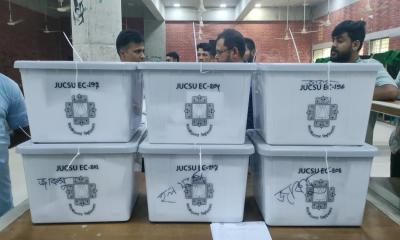 Voting ends in JUCSU election, counting begins