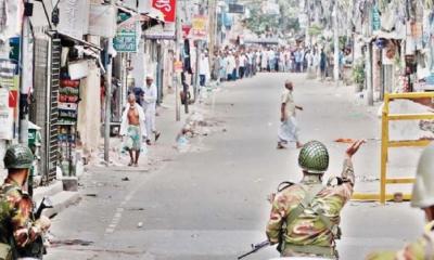 At least 37 killed amid curfew