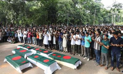 Unidentified victims of July Uprising buried a year later