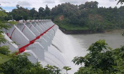 Water level in Kaptai Lake reaches danger mark, spillway gates set to open