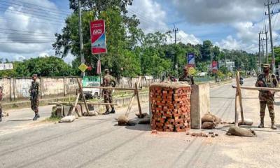 Blockade continues in Khagrachhari, public life paralyzed