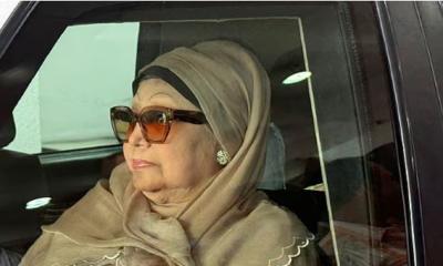 BNP chairperson Khaleda Zia returns home