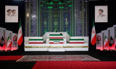 Powerful general appears in public as Iran prepares for Khamenei’s dayslong funeral