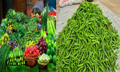 Vegetable prices rise as green chillies hit Tk400 per kg