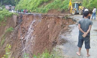 Landslide feared due to heavy rainfall, 60 resorts closed in Bandarban