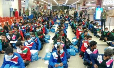 176 Bangladeshis return home from Libya after detention and abuse