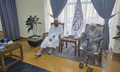Mamunul Haque among Islamic leaders visiting Afghanistan at Taliban invitation