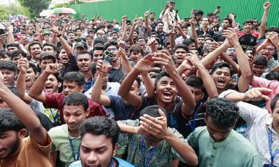 Protests erupt at Milestone College as advisers hold talks with students