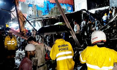 Mumbai building collapse leaves six dead amid heavy monsoon rain