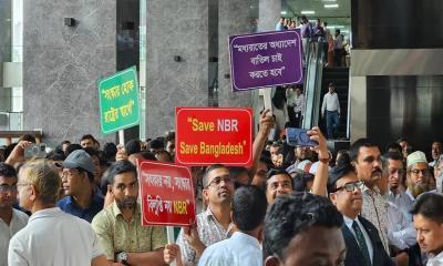 NBR shutdown to continue Sunday as protesters demand chairman’s removal