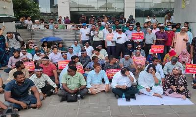 Protesters launch ‘March to NBR’, security forces deployed
