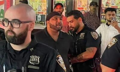 Jubo League activist Mizanur detained in New York after egging Akhtar