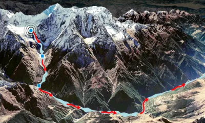 Unprecedented heat recorded before Nepal glacier collapse