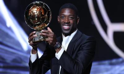 Ousmane Dembele wins Ballon d‍‍`Or