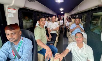 PM leaves Dhaka for Mymensingh