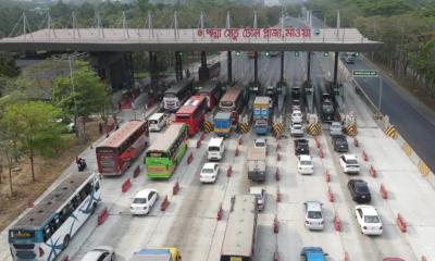 Padma Bridge collects over Tk 4 crore 80 tolls in 24 hours
