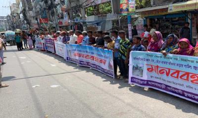 Permanent rehabilitation demanded for Paharia families in Rajshahi