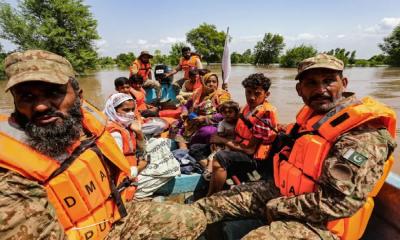 5 killed as rescue boat capsizes in flood-hit Pakistan