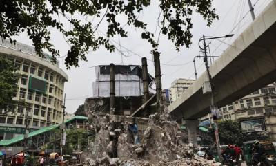 Digital billboard at Shahbagh dismantled —not linked to Gonojagoron Mancha: Officials