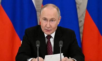 Putin seeks unconditional talks with Ukraine to end three-year conflict