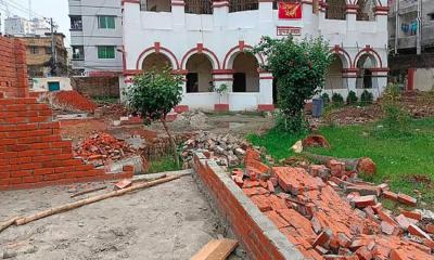 Raushan Ershad’s ancestral home in Mymensingh vandalised