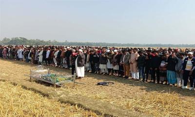 Sajid laid to rest at family graveyard