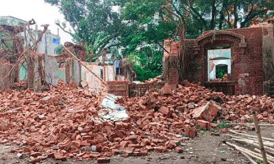 Demolition of Satyajit Ray’s ancestral home in Mymensingh halted