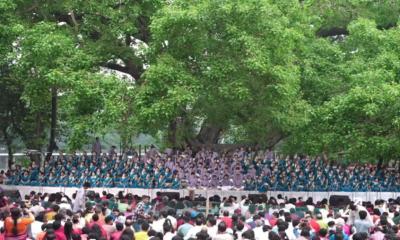 Chhayanaut welcomes Pahela Baishakh at Ramna Batamul