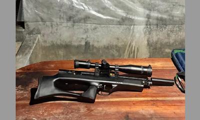 Sniper rifle recovered during army operation