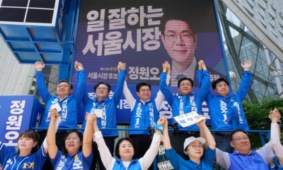 South Korea election dispute sparks mass protests over ballot shortage