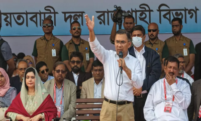 Peace, not conflict, Tarique tells Rajshahi rally