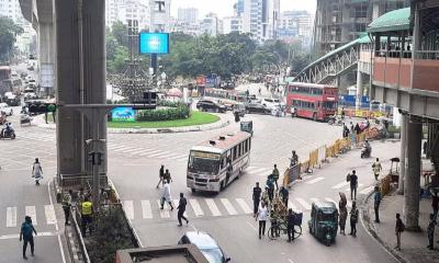 Dry run of new traffic signal system begins in Dhaka to ease gridlock