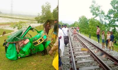 4 killed as train hits auto-rickshaw in Cox’s Bazar’s Ramu