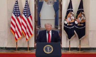 Trump holds off Iran attack as talks continue