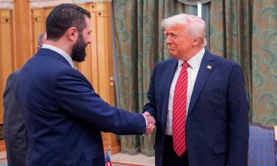 Trump lifts US sanctions on Syria, pledging support for new government