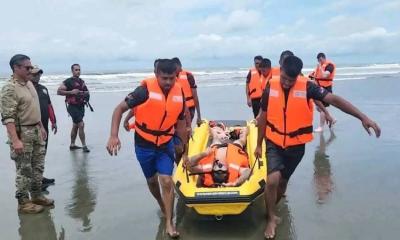 U.S. army, air force and Bangladesh Fire Service conduct joint disaster response drill