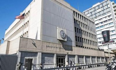 US embassy in Tel Aviv partially damaged in Iranian attacks
