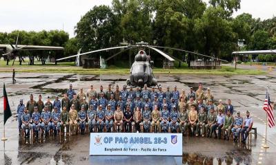 US Chargé d’Affaires visits ongoing Bangladesh–US joint air force exercise