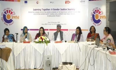 Speakers highlight the need for safe, discrimination-free workplaces for women in RMG sector